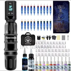 Poseidon Tattoo Wireless Pen Kit