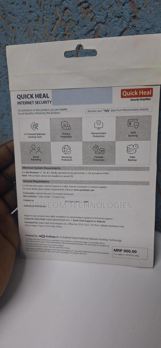 Quick Heal Internet Security -5 Users 1 Year Subscription - thumbnail 4