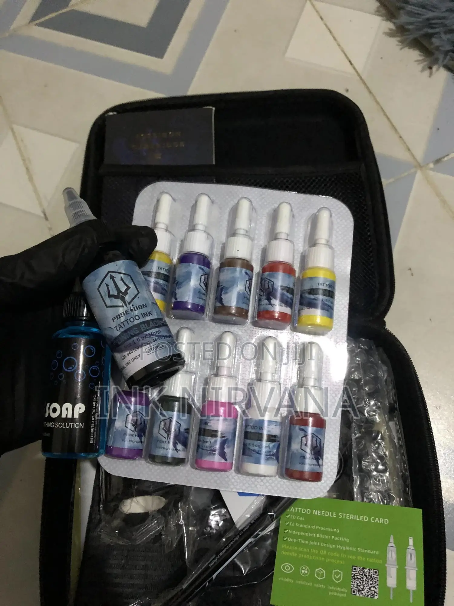 Poseidon Tattoo Wireless Pen Kit