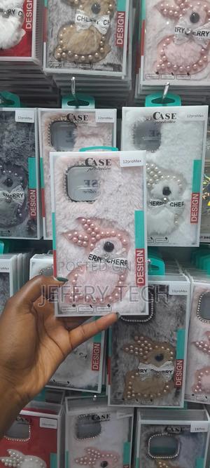 Rabbit Fur Case (Winter Special) for iPhone 12 Pro Max-Pink - thumbnail 2