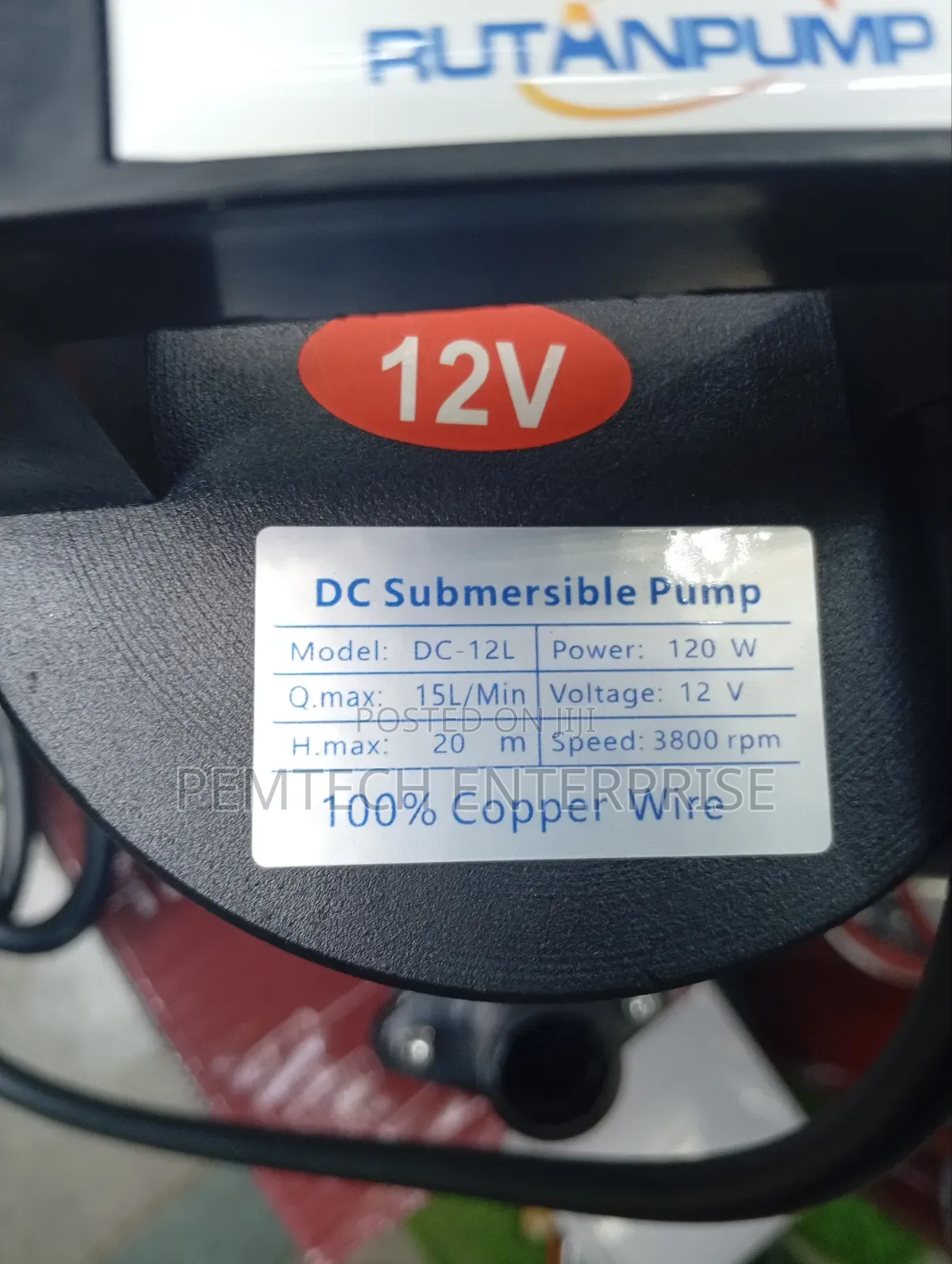 12v DC Submersible Pump