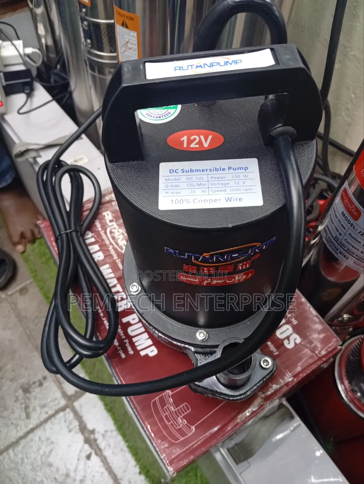 12v DC Submersible Pump