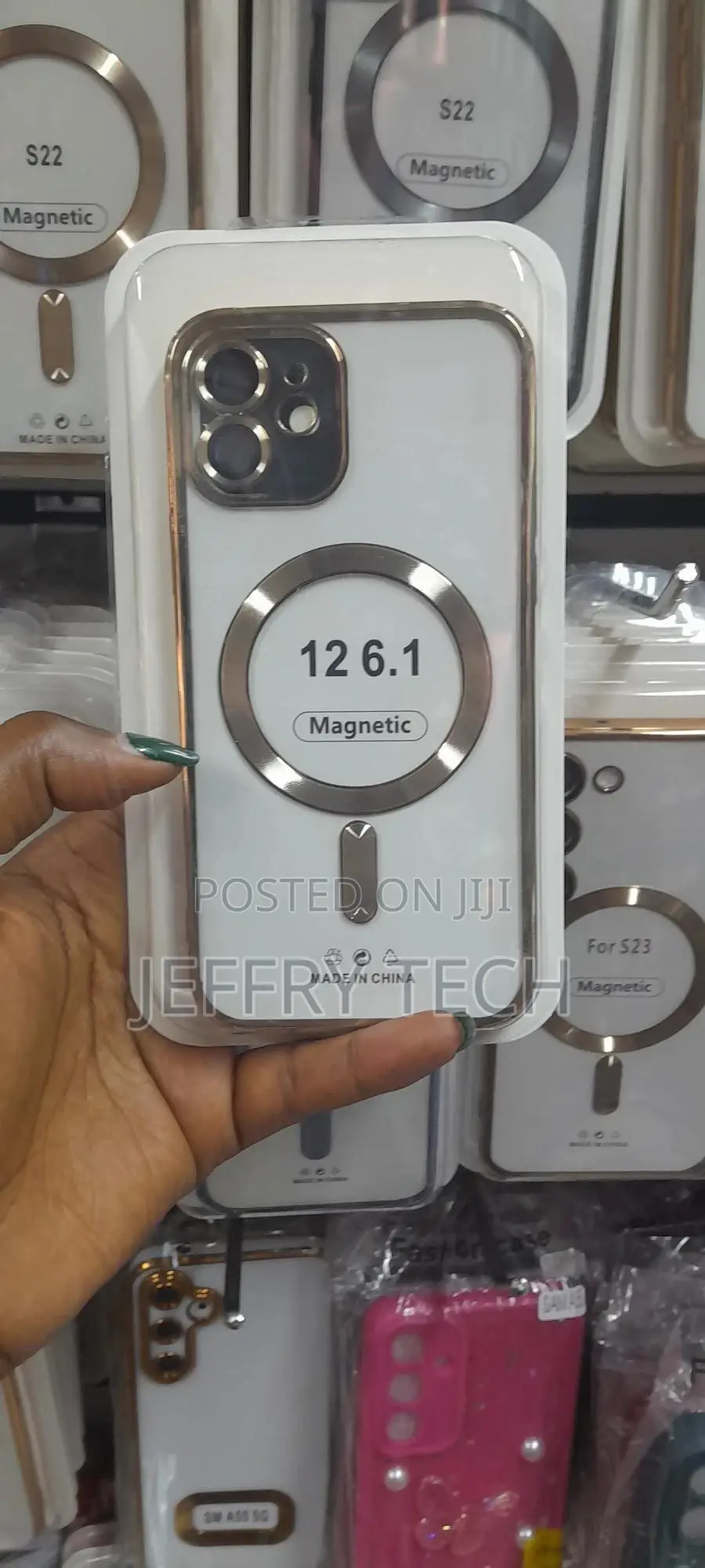 Case for iPhone 12 6.1 With Magsafe Electroplated Tpu