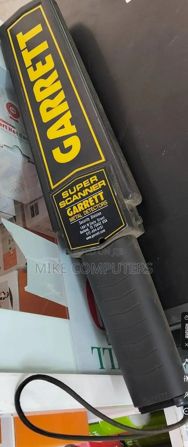Scanner, Garrett Metal Detector New
