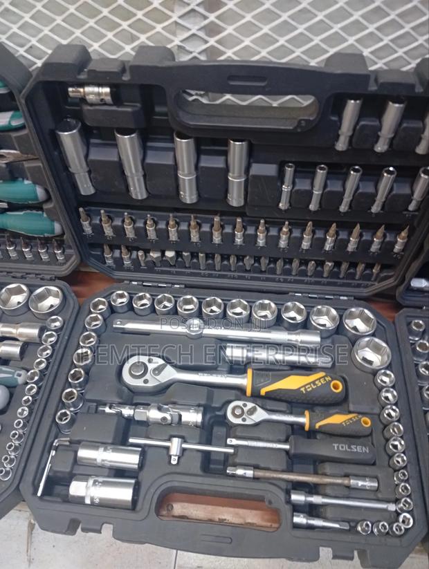 (Industrial) 108pcs 1/2′′ + 1/4′′ Socket Set - main view