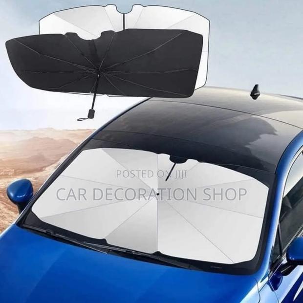 Umbrella Designed Uv Protection Dashboard Sun Visor