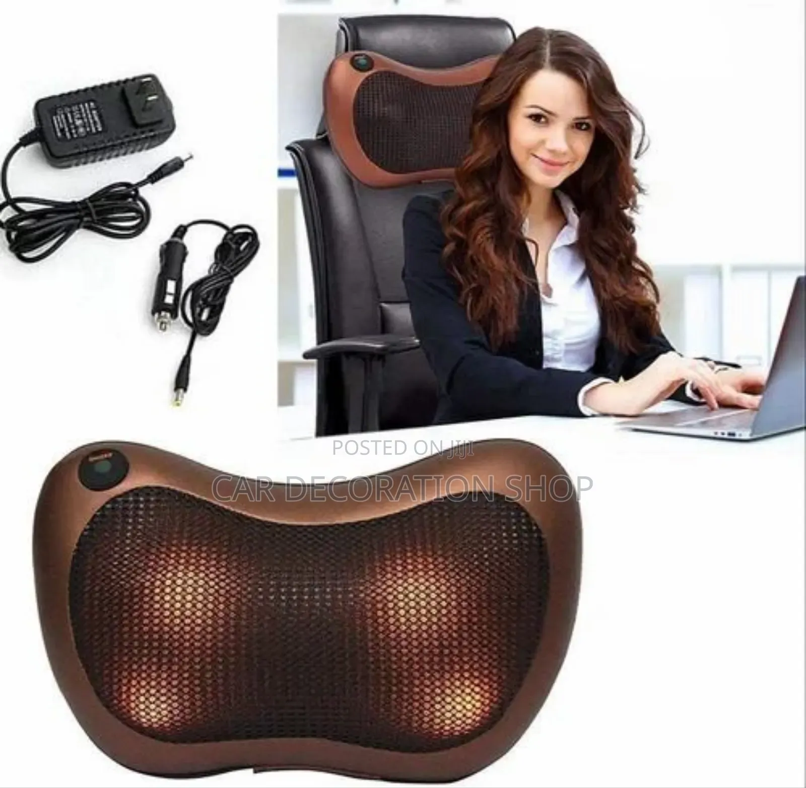 Electric Car/Home/Office Massager Pillow 4neck Shoulders