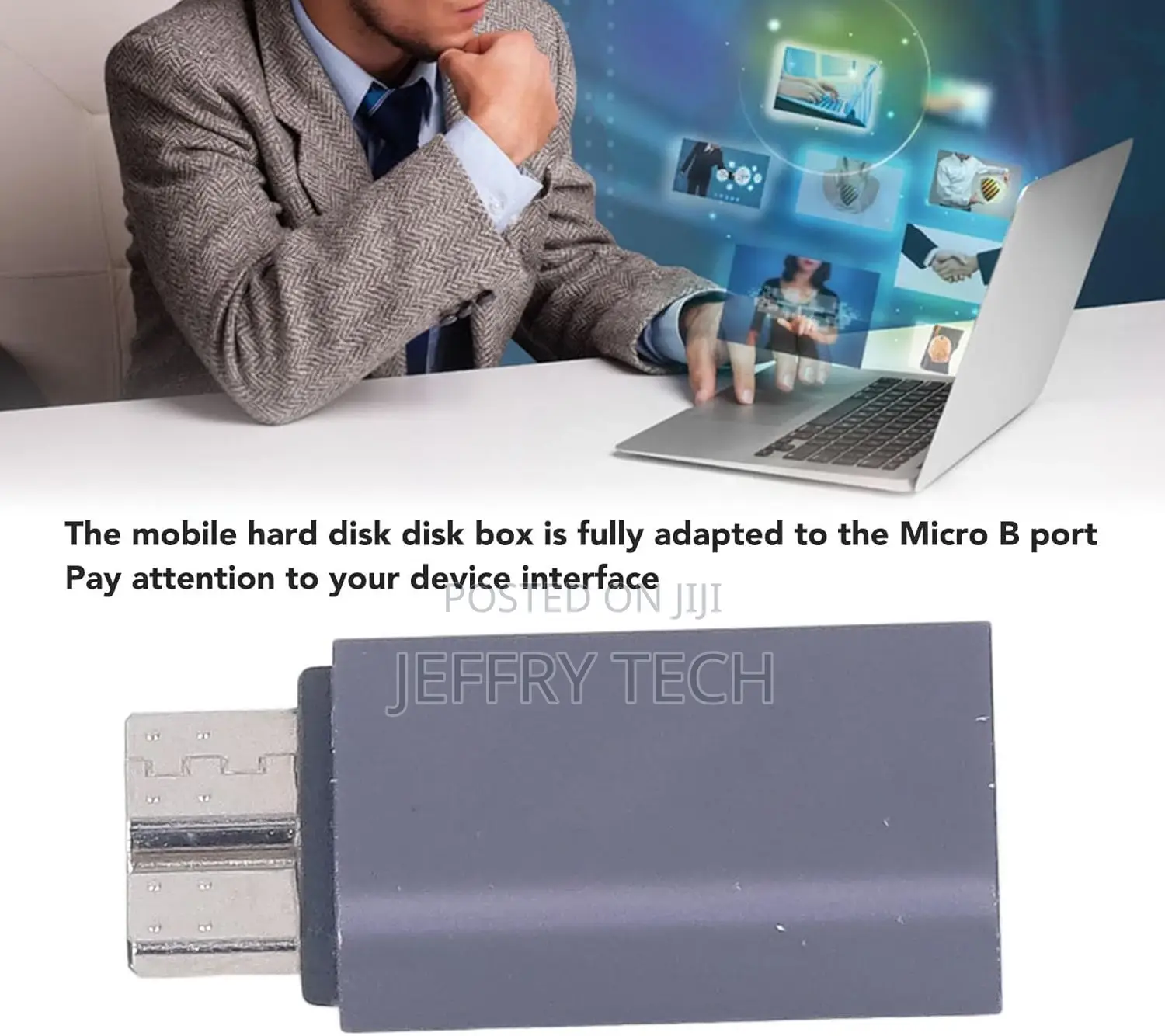 Micro B to USB a Adapter, Fast 10GBPS USB 3.0 Female to Micr