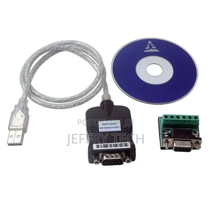 USB 2.0 to RS485 DB9 COM Serial Port Device Converter Adapte