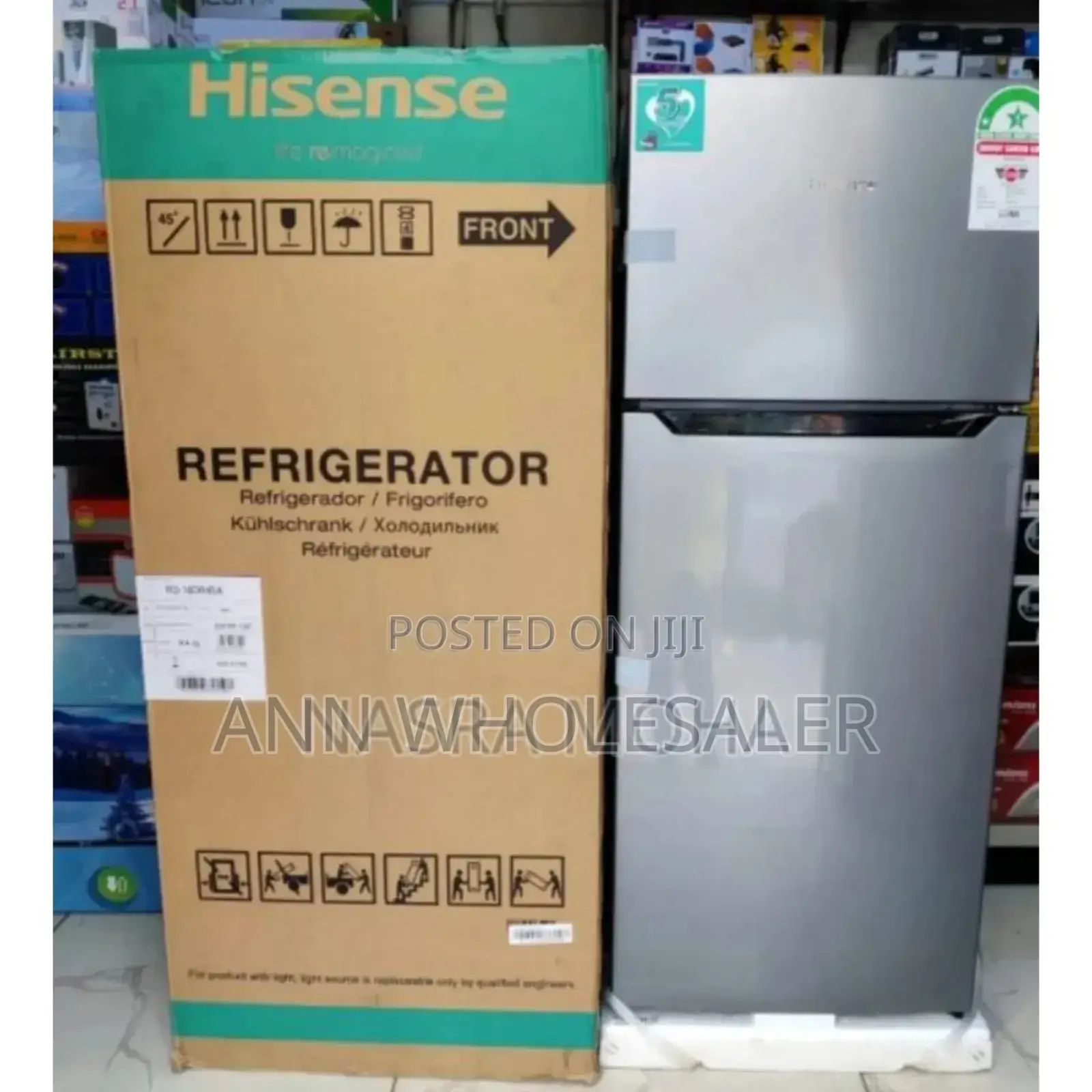 Brand New Fridge. Company Hisense. 128litres