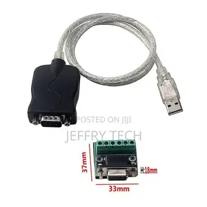 USB 2.0 to RS485 DB9 COM Serial Port Device Converter Adapte