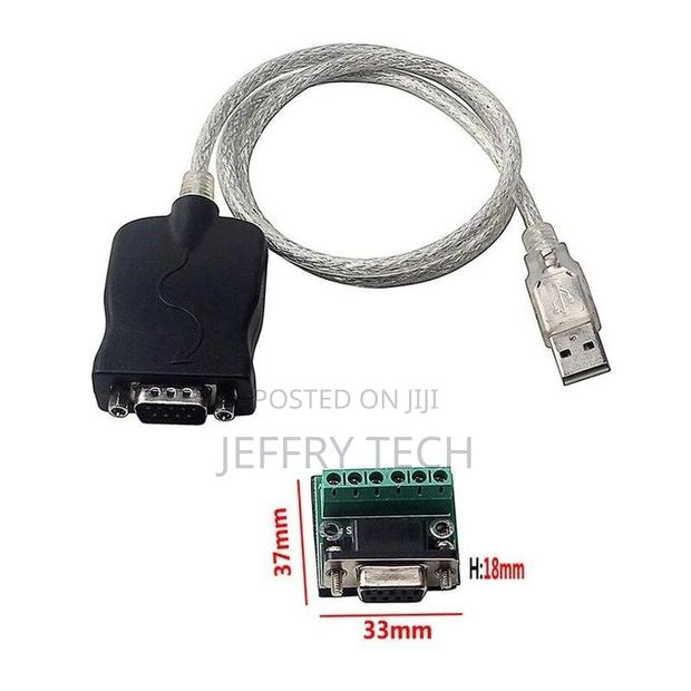 USB 2.0 to RS485 DB9 COM Serial Port Device Converter Adapte - thumbnail 2