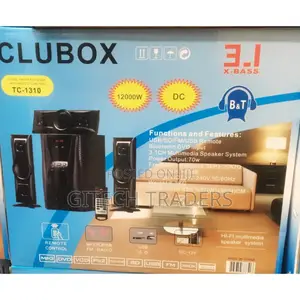 3.1ch Clubox 12000 Watts Home Theater Woofer System
