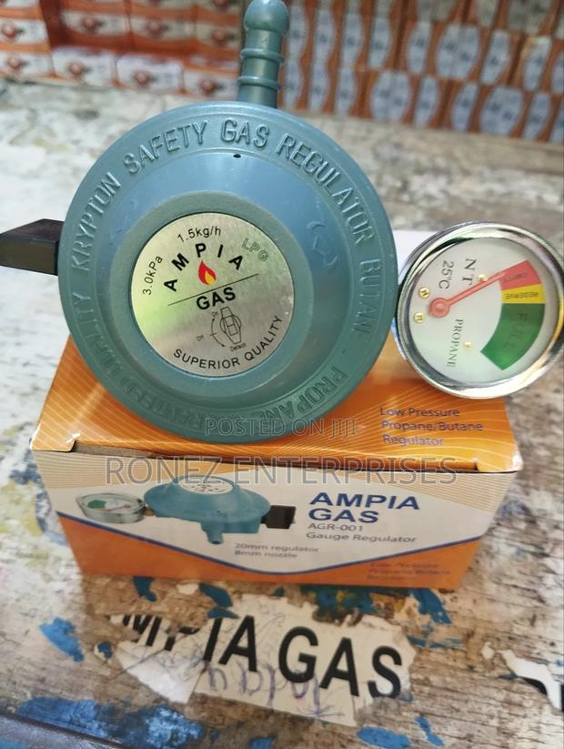 Ampia Gas Regulator With Unique Gauge