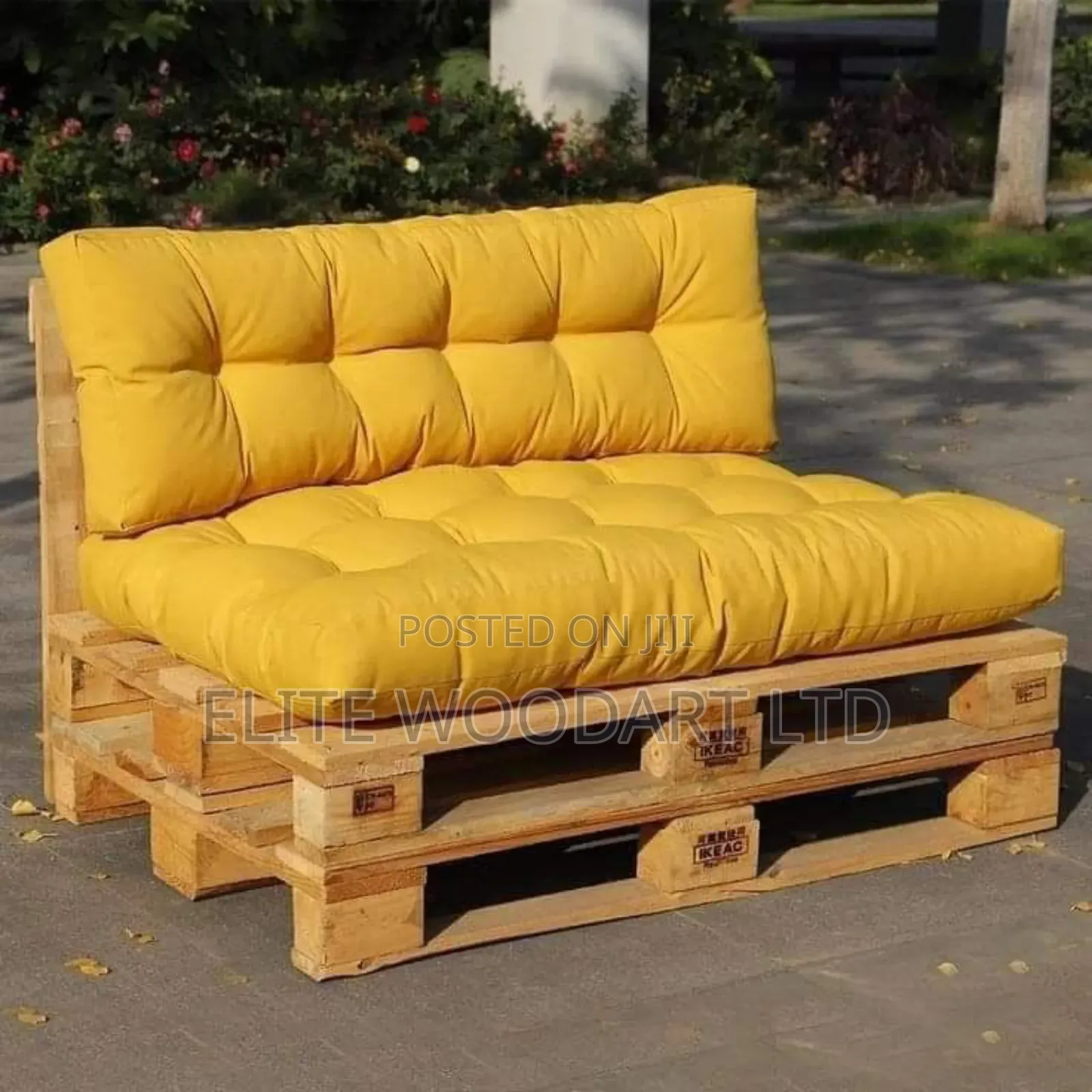 Two Seater Soft Cushions Sofa