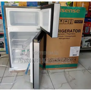 Double Door. 91litres Hisense Fridge