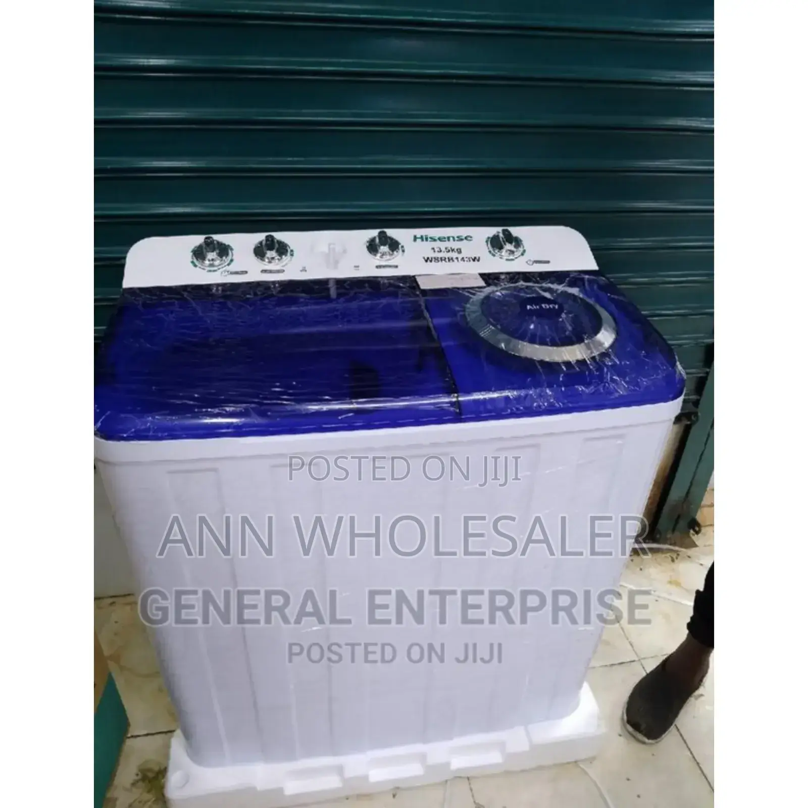 Restocked. White New 13kgs Washing Machine