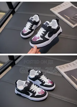 Kid's Elegant Sneakers
Size 30,35,36,37
Black