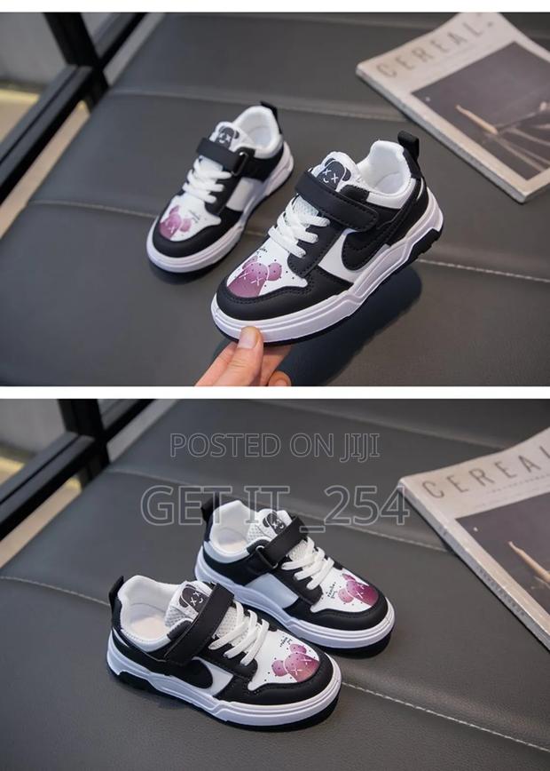 Kid's Elegant SneakersSize 30,35,36,37Black - thumbnail 3