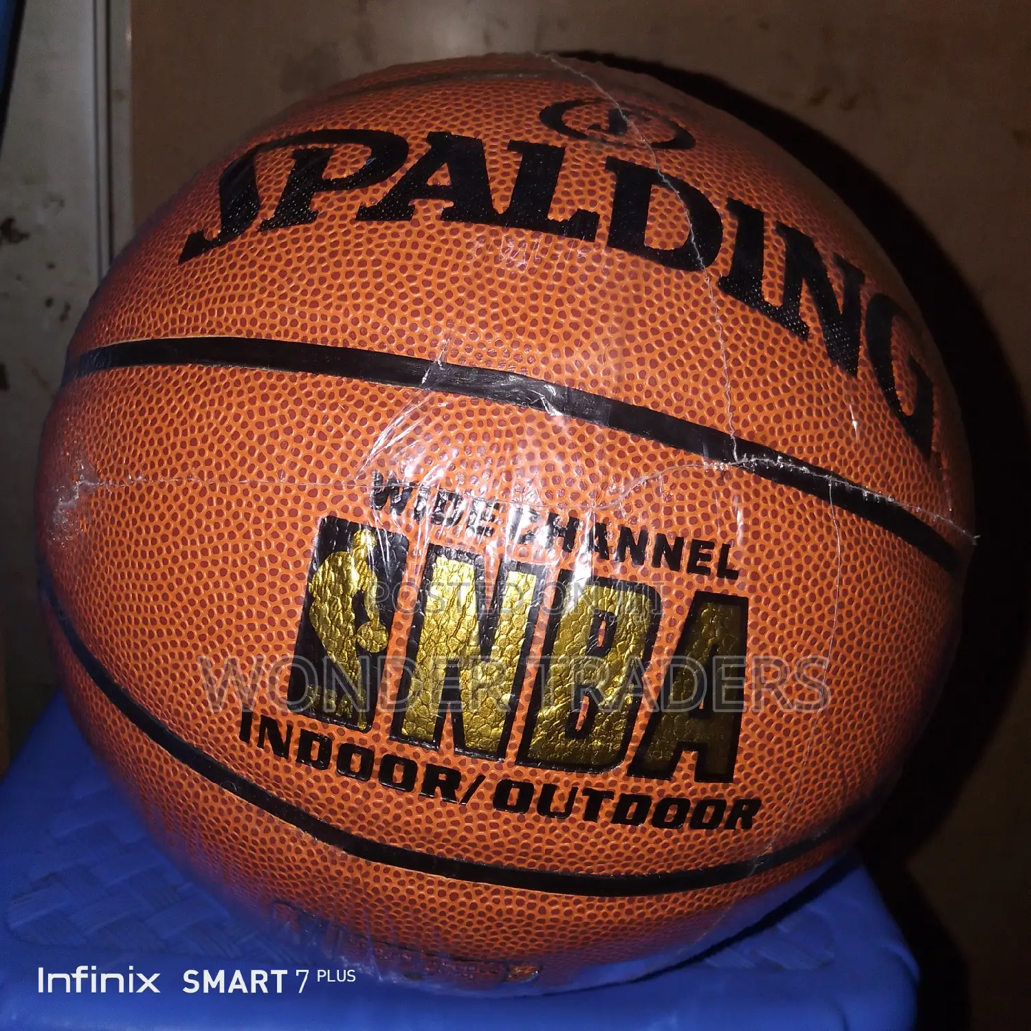 Spaldling Silver NBA Basketball Size 7