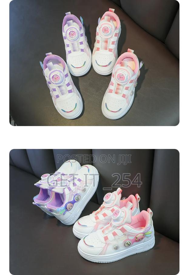 Girl's Stylish Sneakers Shades: Pink Size: 27,28,29,33,36
