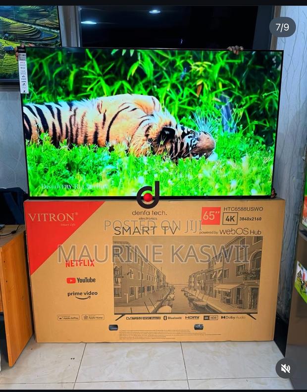 Vitron 75′′ Smart HDR Frameless TV – By Webos - main view