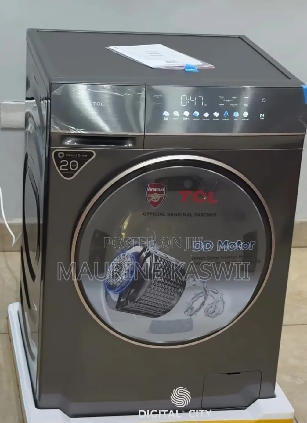 TCL Dryer Washing Machine 10/7kg