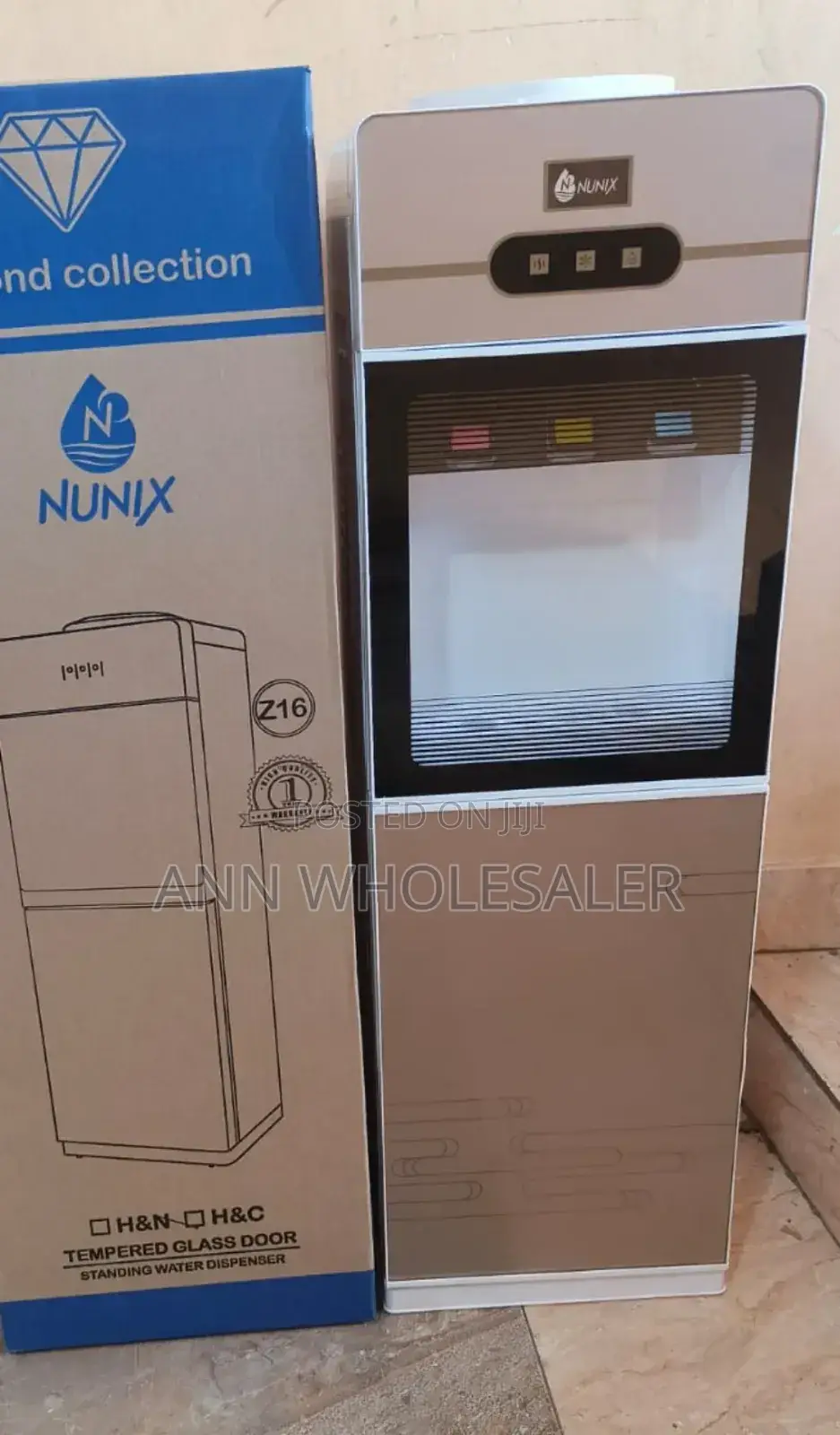 Nunix Z16C 3 Taps Hot, Normal and Cold Water Dispenser NU/HC