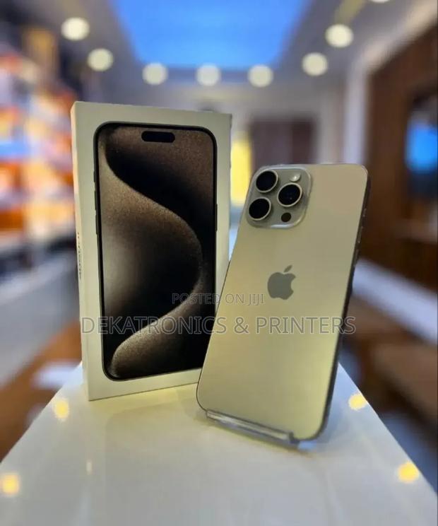 New Apple iPhone 15 Pro 256 GB Gray - thumbnail 3