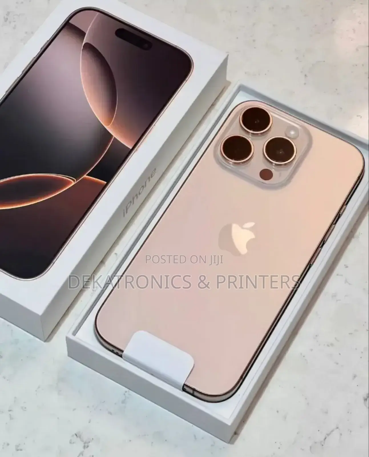 New Apple iPhone 16 Pro 1 TB Rose Gold