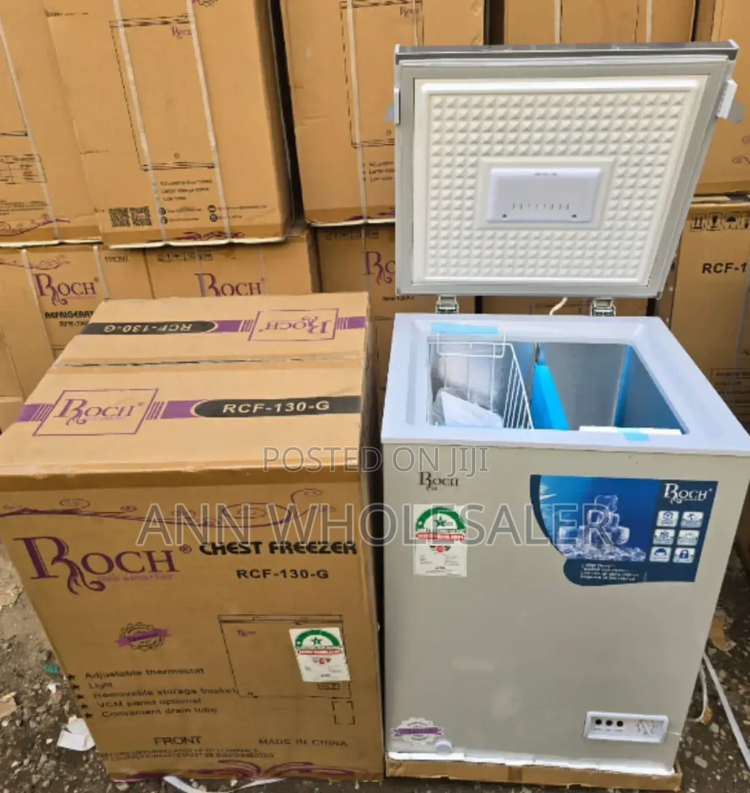 100litres Roch RCF Deep Chest Freezer EC/F1