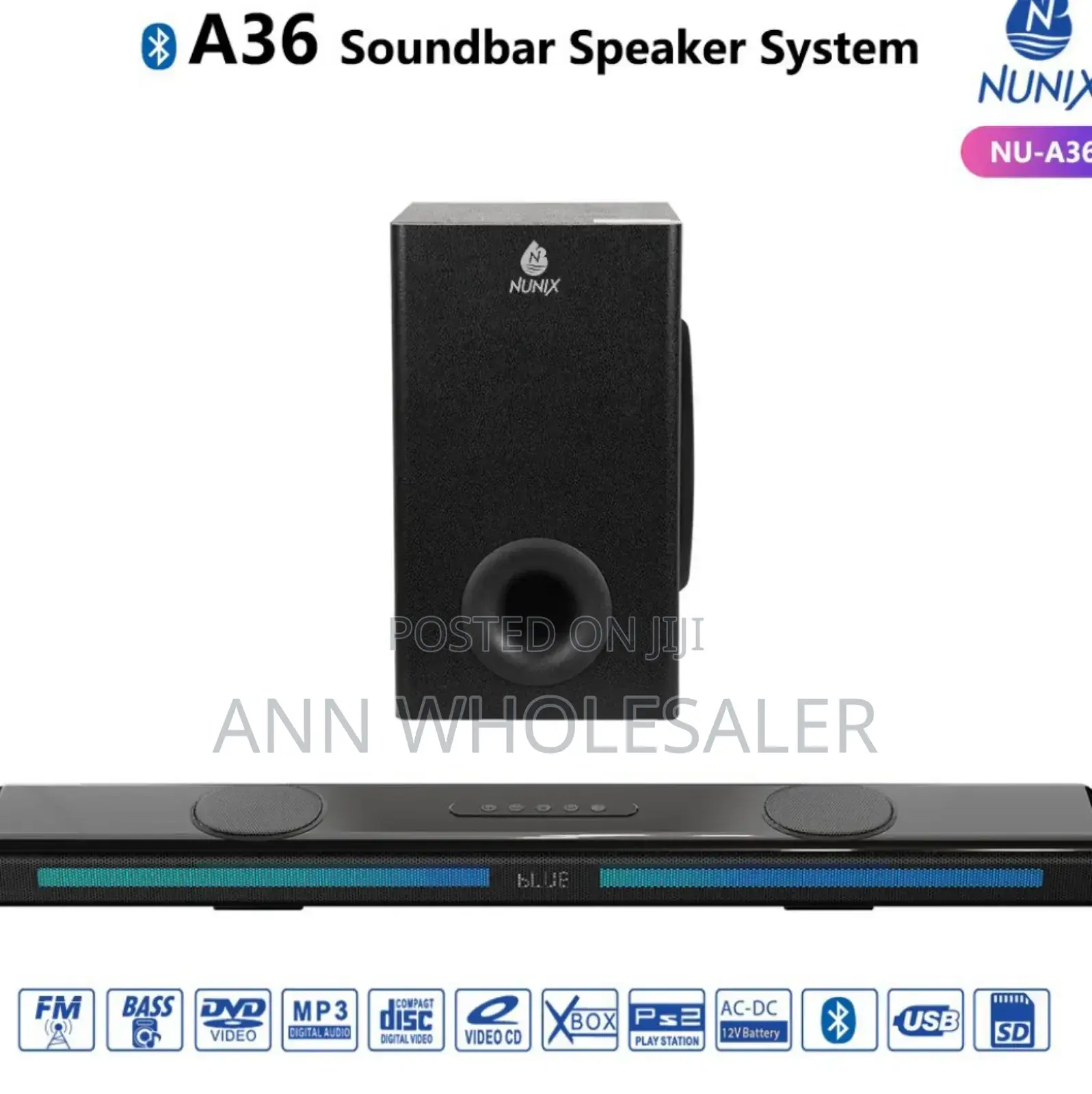 Nunix Soundbar System a/3
