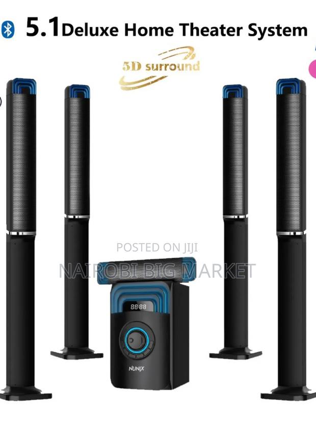Nunix 5.1 Deluxe Home Theater System Super System NU/D