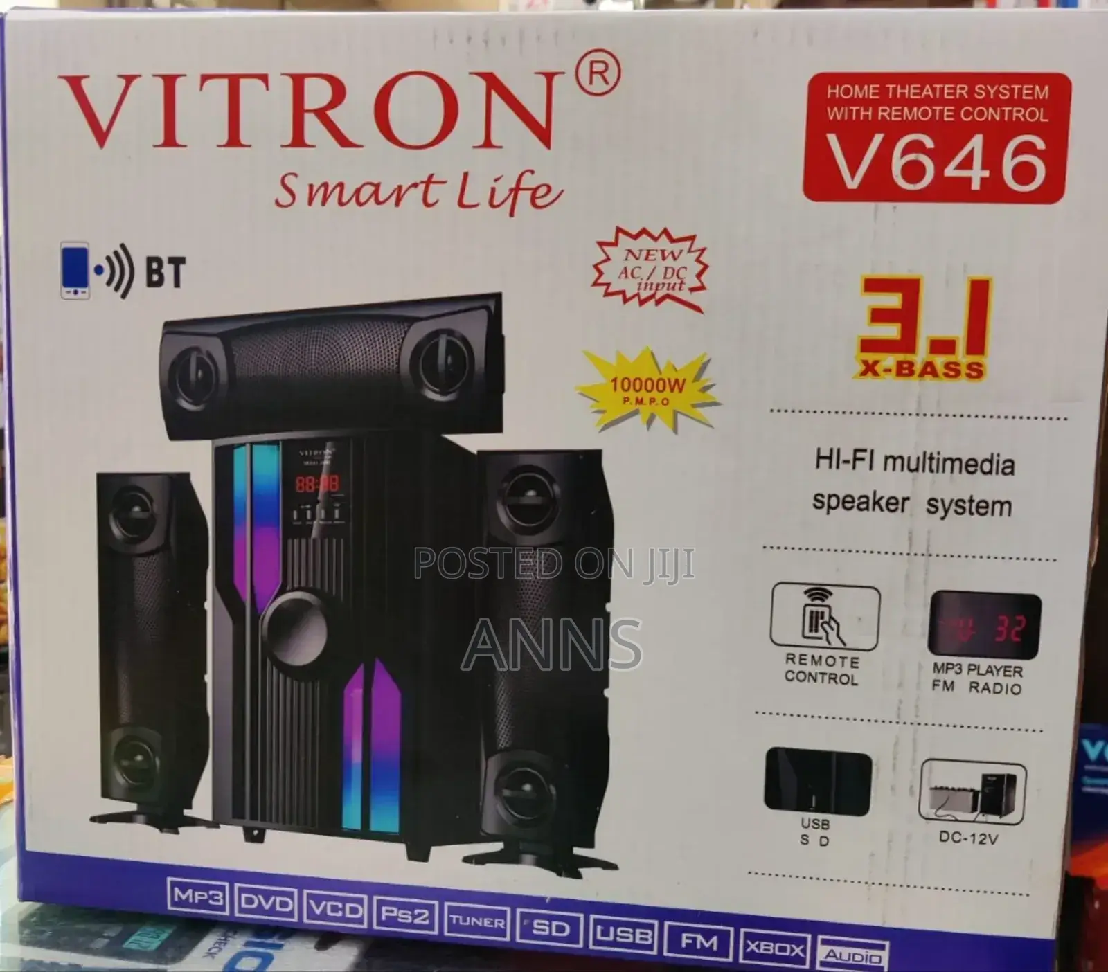 Vitron 3.1 Multimedia V646 Speaker System
