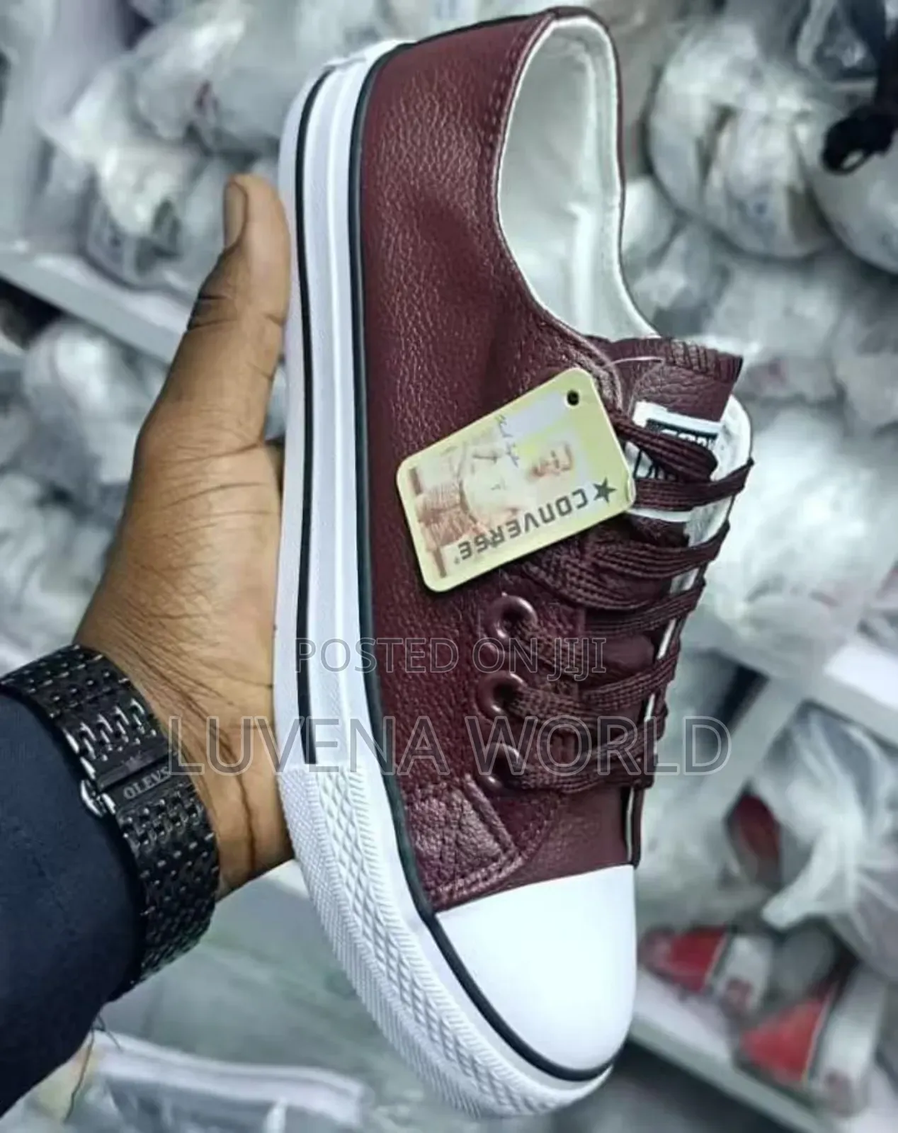 Multicoloured Leather Converse