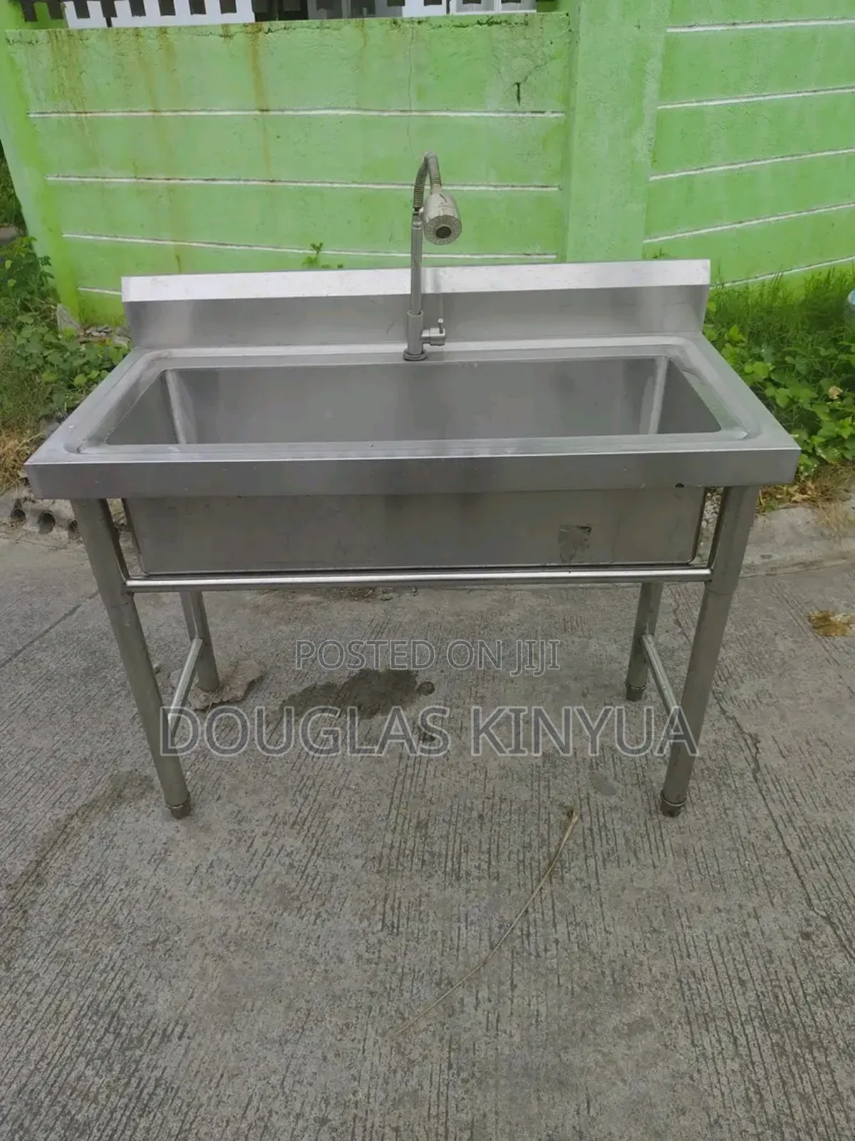 Stainless Steel Commercial Washing Sink / Traff.