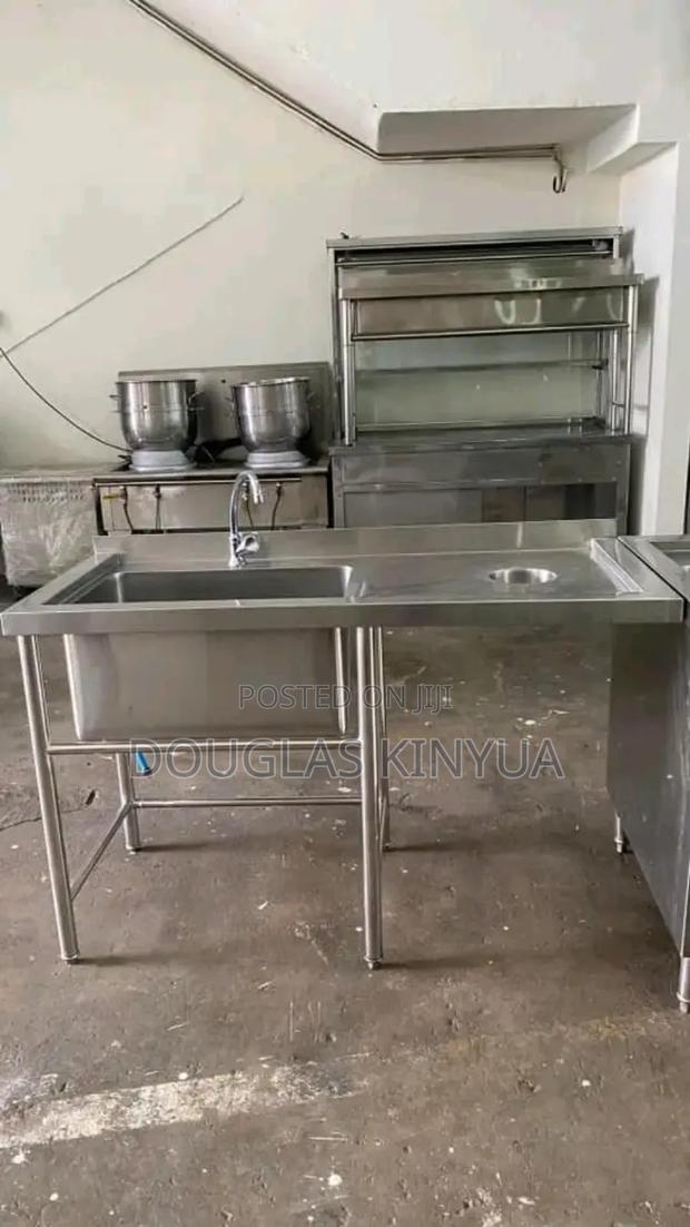 Stainless Steel Sink ( Round Tube Sink 1bowl)