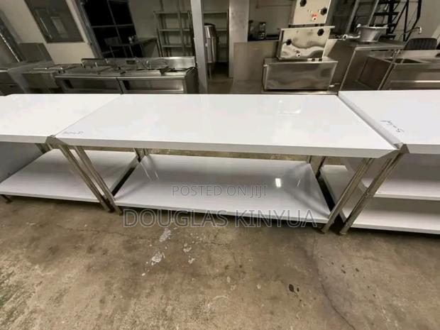 Preparation Stainless Steel Working Table Top - main view