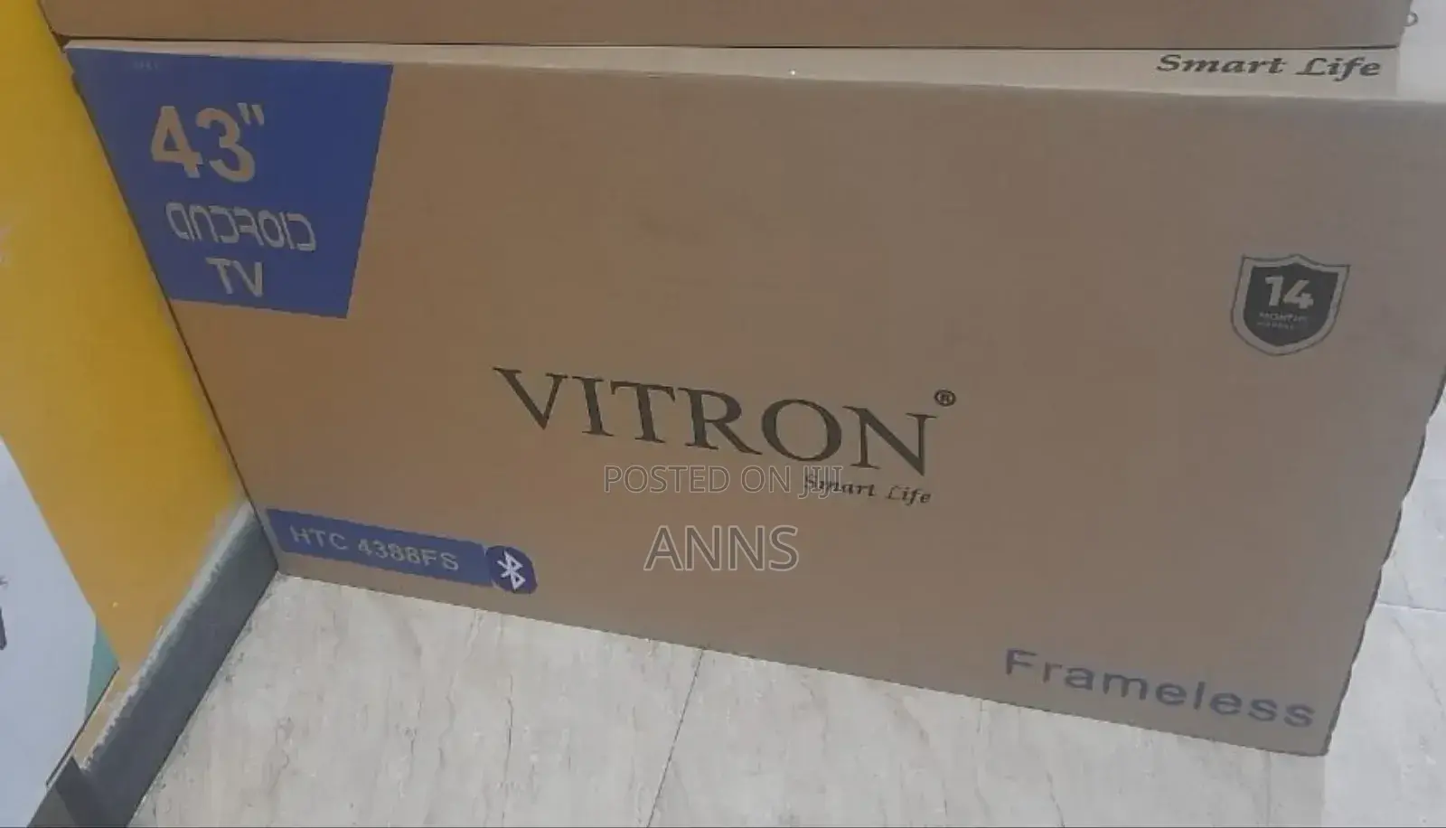 Vitron 43" Android Smart Tv