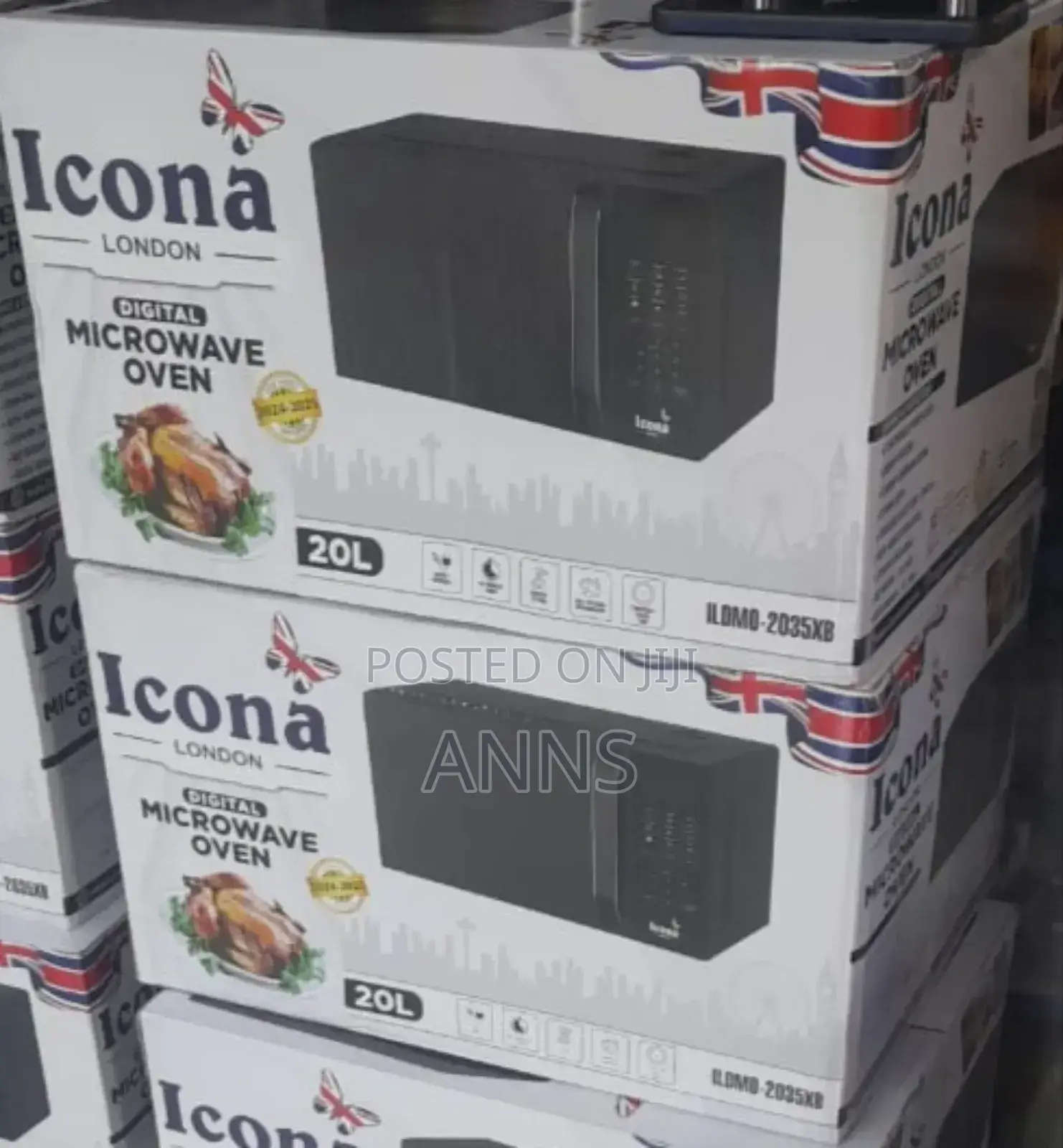 Icona 20L Digital Microwave Oven