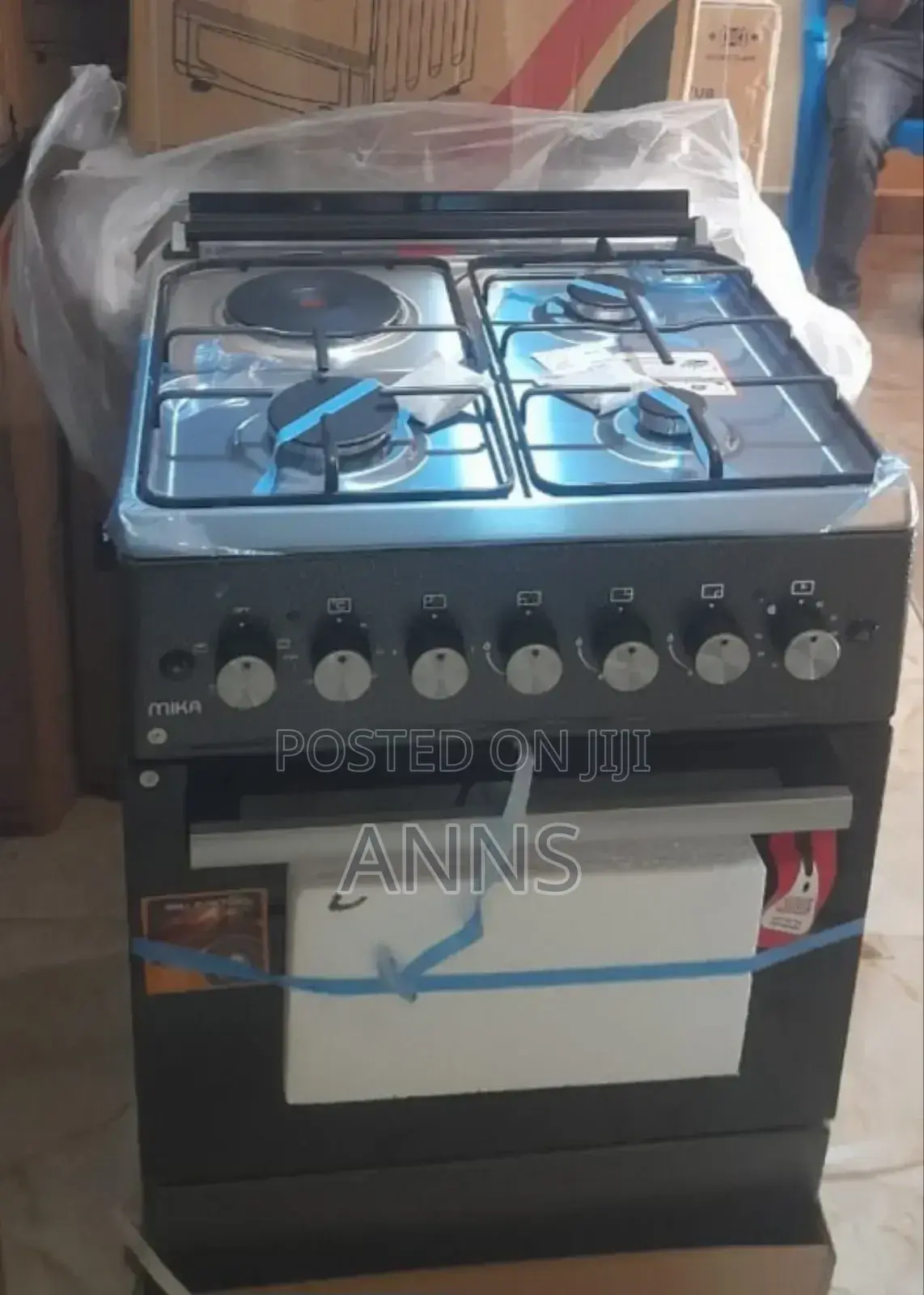 Mika 60× 60 Free Standing 3+1 Cooker