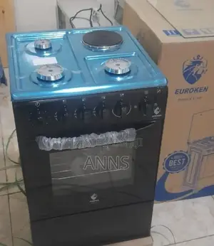 Euroken 3+1 Standing 50/55 Staineless Steel Cooker