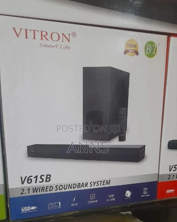 Vitron V61 Wired 2.1 Soundbar System - main view