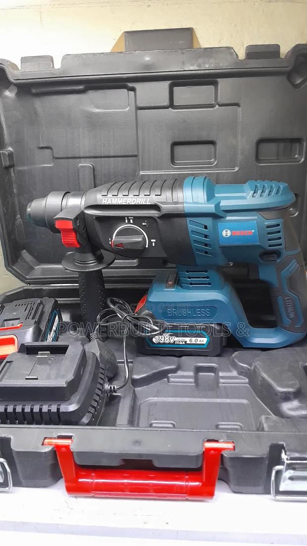 Bosch Cordless Rotary Hammer Drill 198V - thumbnail 2