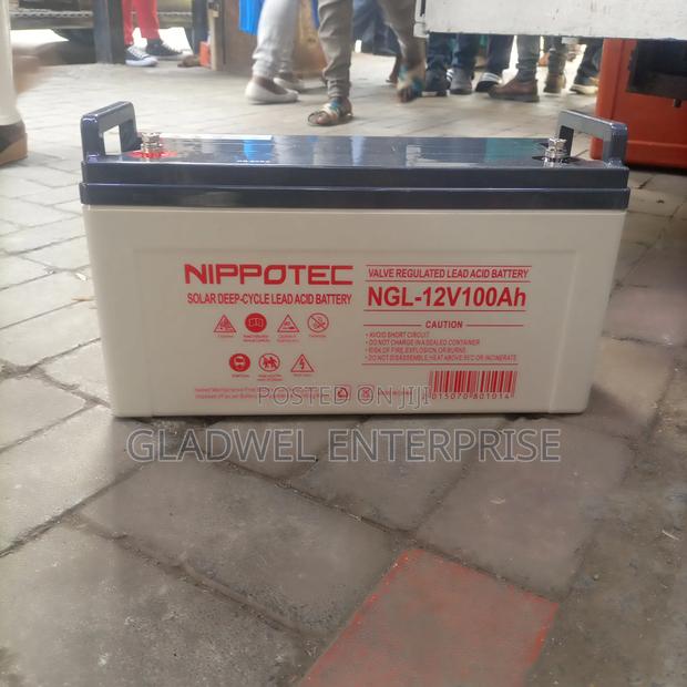 100ah Nippotec Battery Dry Cell Solar Battery