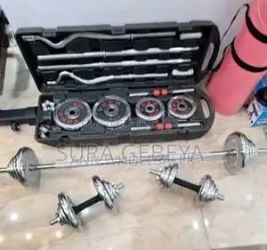 Adjustable 50 Kg Dumbell Set