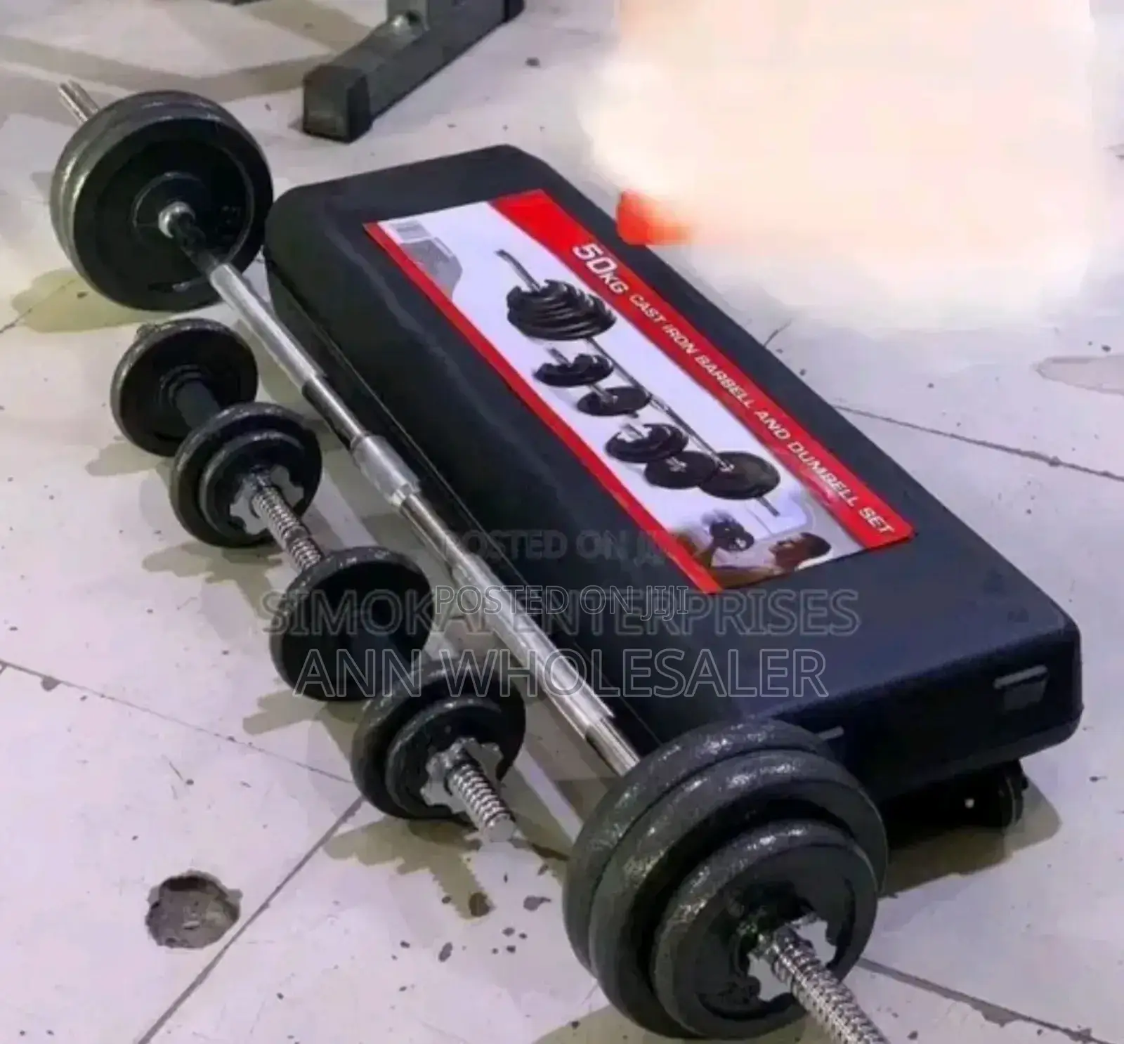 50 Kg Chrome Dumbells