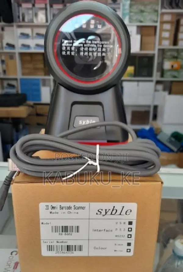 Omni Directional Barcode Scanner Reader XB-8602