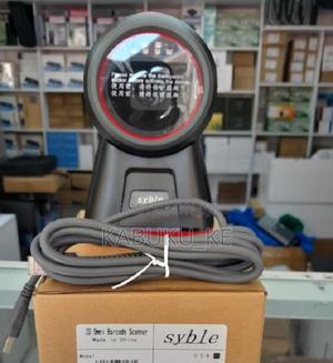 Syble XB-8602 2D Round Desktop Table Mount Barcode - thumbnail 2