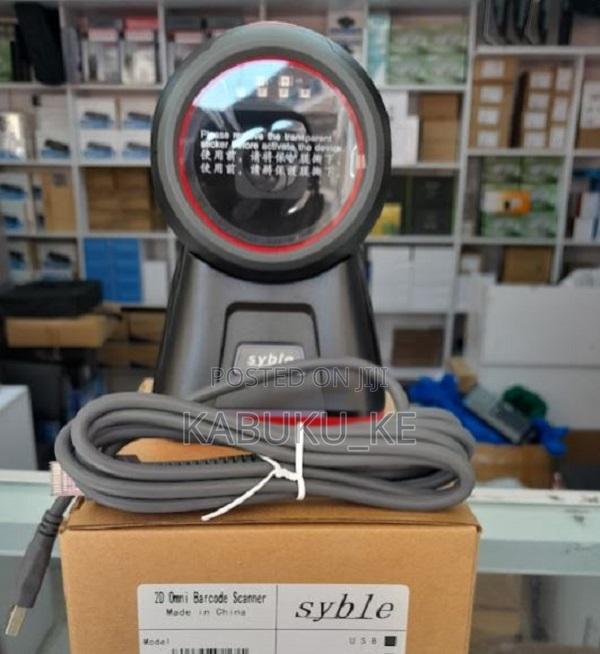 Syble XB-8602 2D Round Desktop Table Mount Barcode - main view